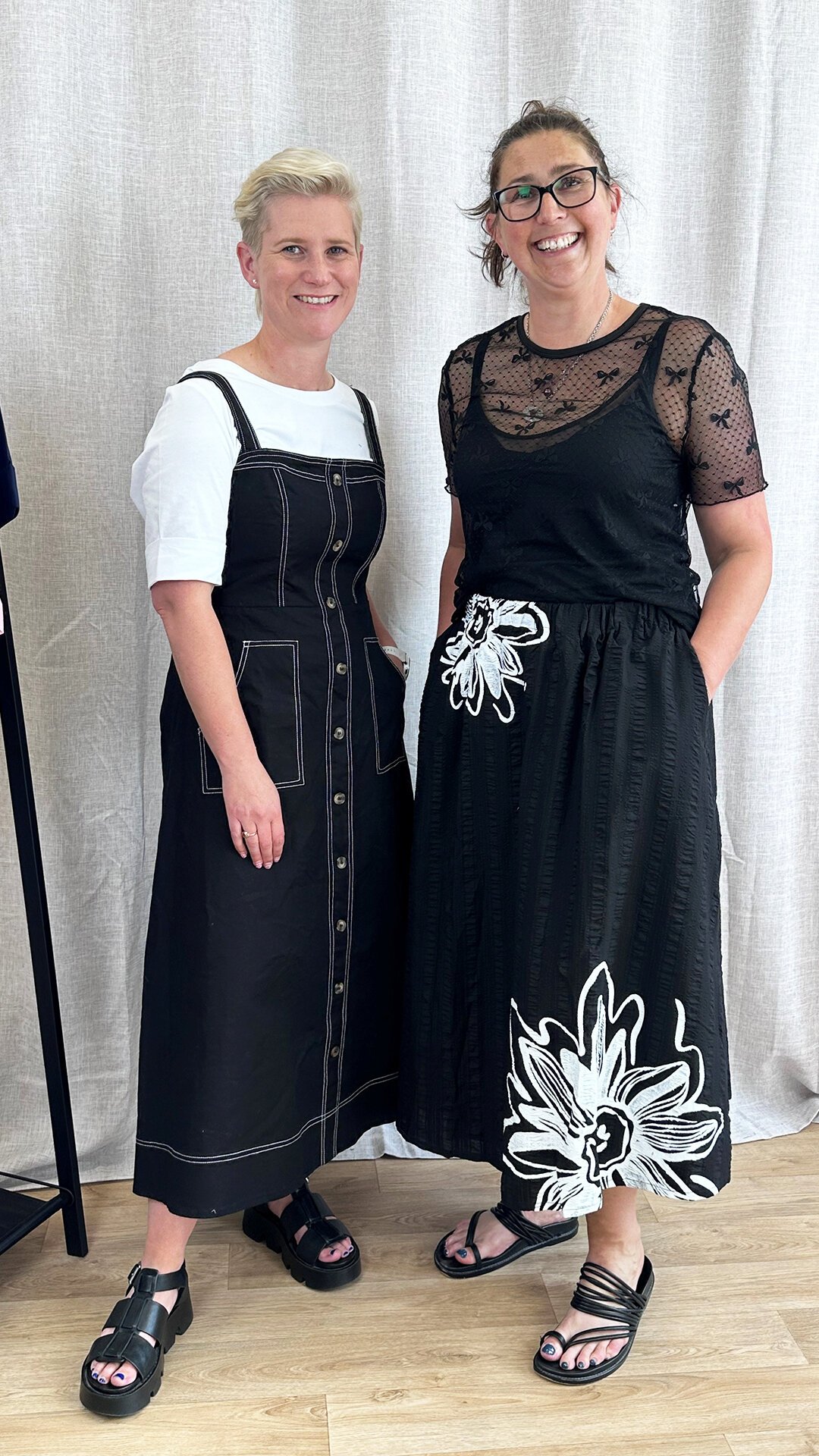 style items clothing on different bodies